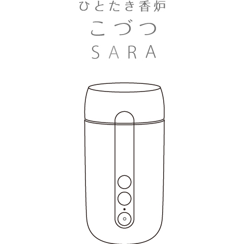 ひとたき香炉 こづつ SARA 特設サイト